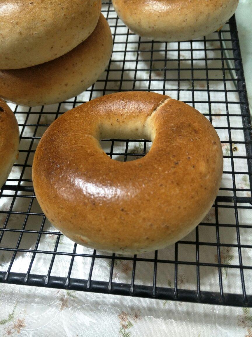 橙皮丁全麦贝果