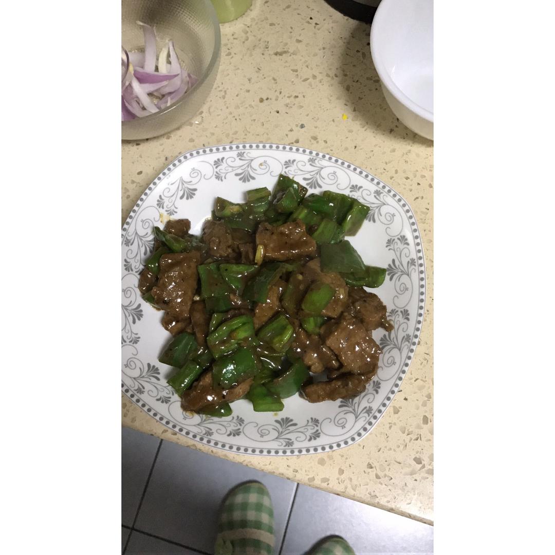 黑椒牛柳