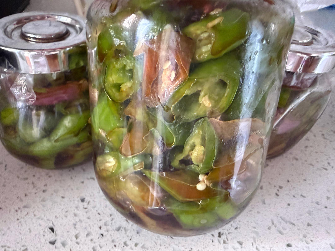 超下饭的～酱油腌辣椒（尖椒）咸菜