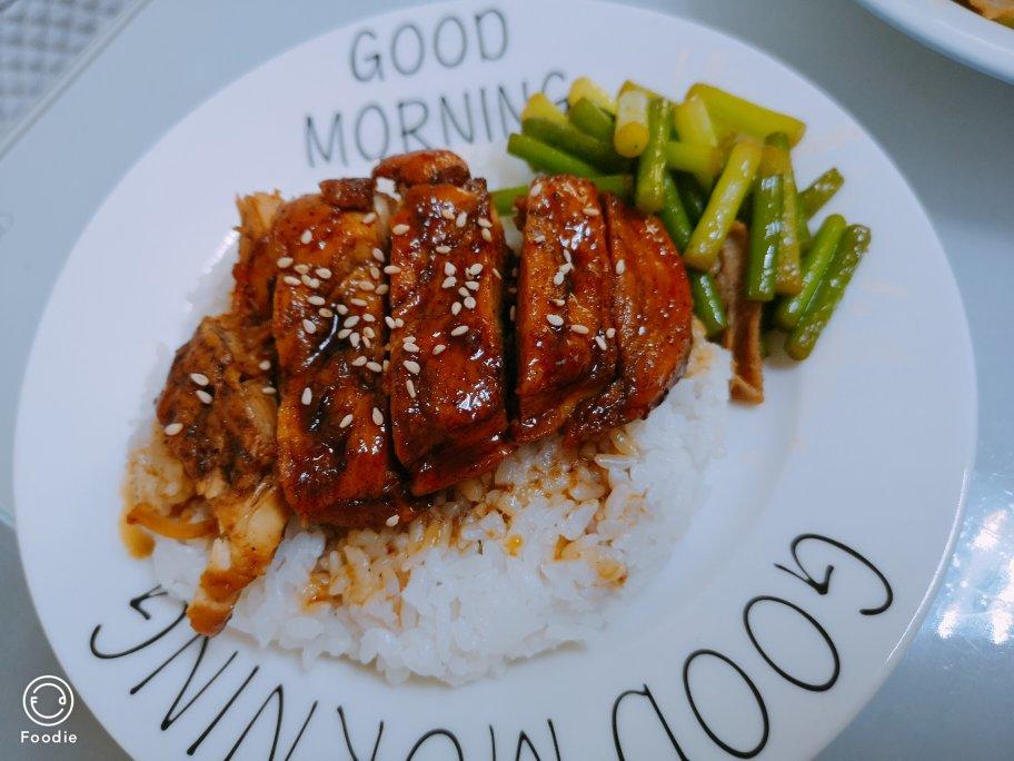 照烧鸡腿饭