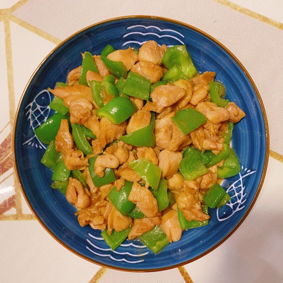 青椒炒鸡腿肉（大厨级别）