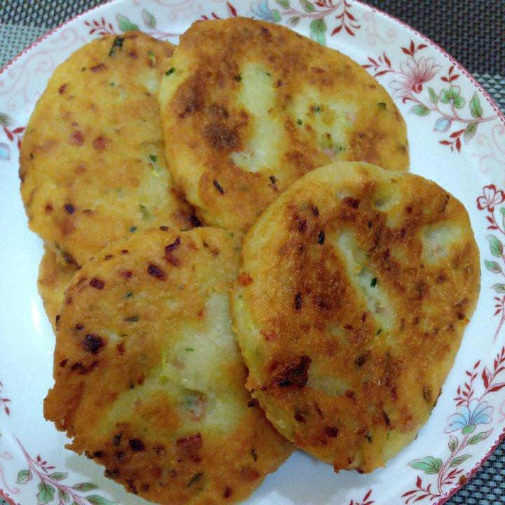 豆渣饼