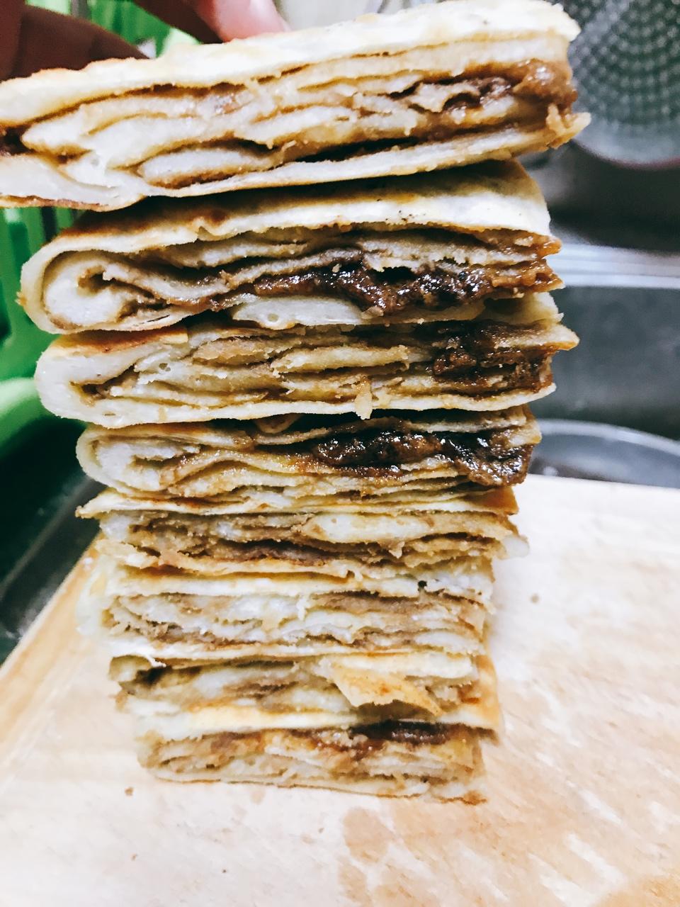 麻酱红糖饼