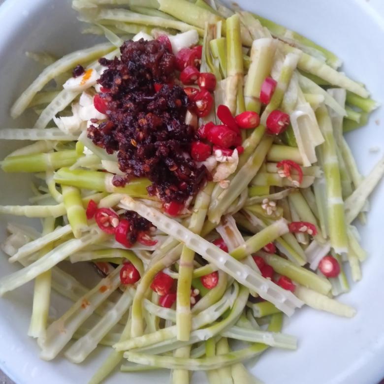 凉拌竹笋的做法