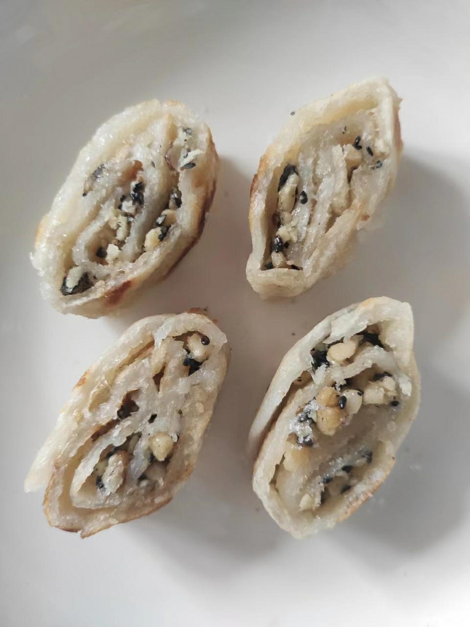 菜鸟也会的糯米粉煎饼