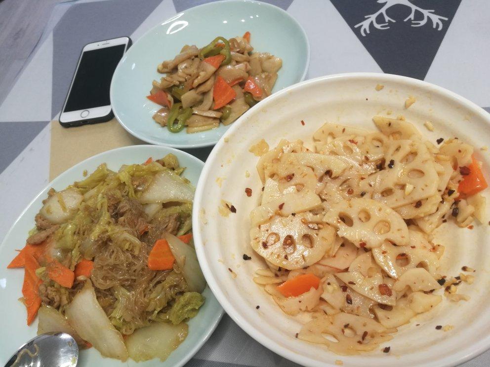 白菜炒粉丝