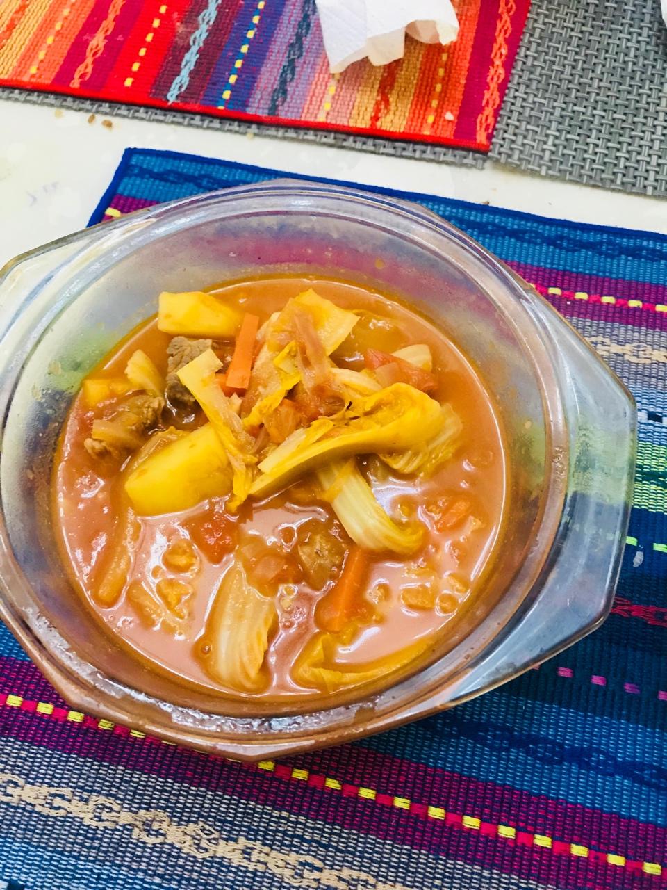 滋补养颜，番茄牛腩