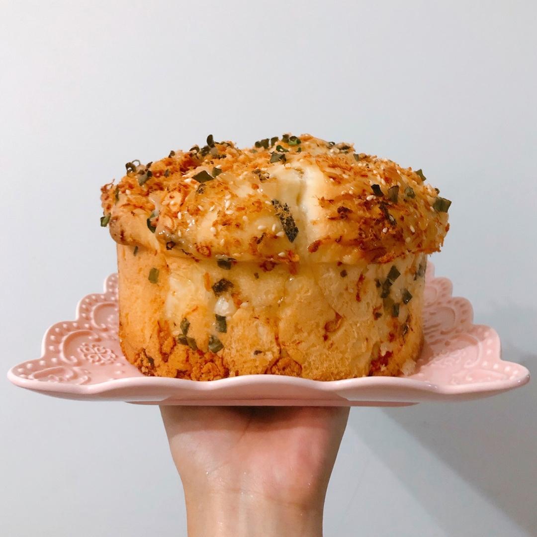 肉松手撕面包—超软会爆浆的面包哟