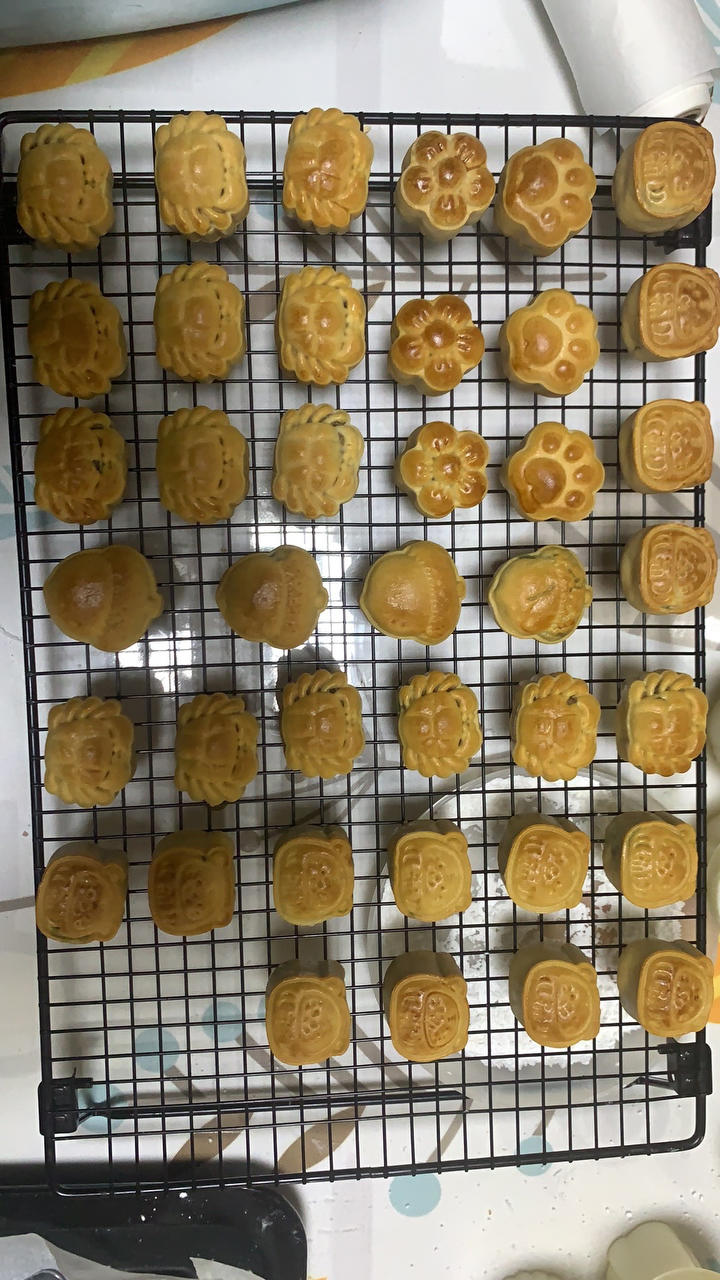 白桃乌龙茶❤️迷你月饼
