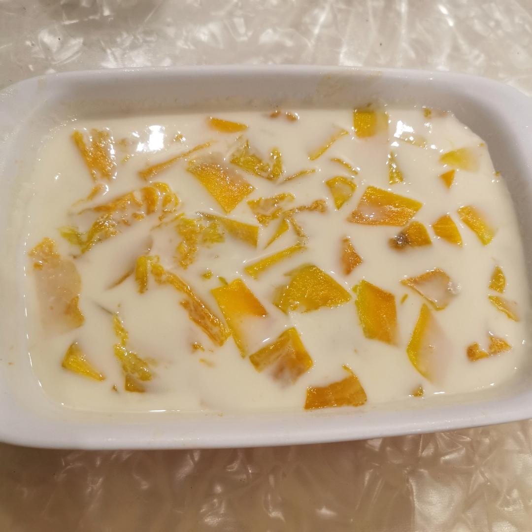 芒果牛奶布丁