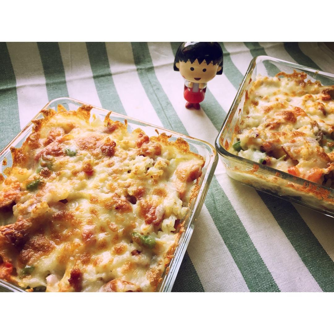 蕃茄肉酱奶酪焗饭