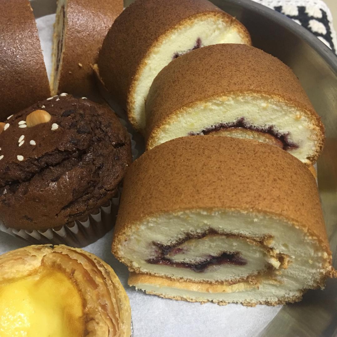 原味蛋糕卷