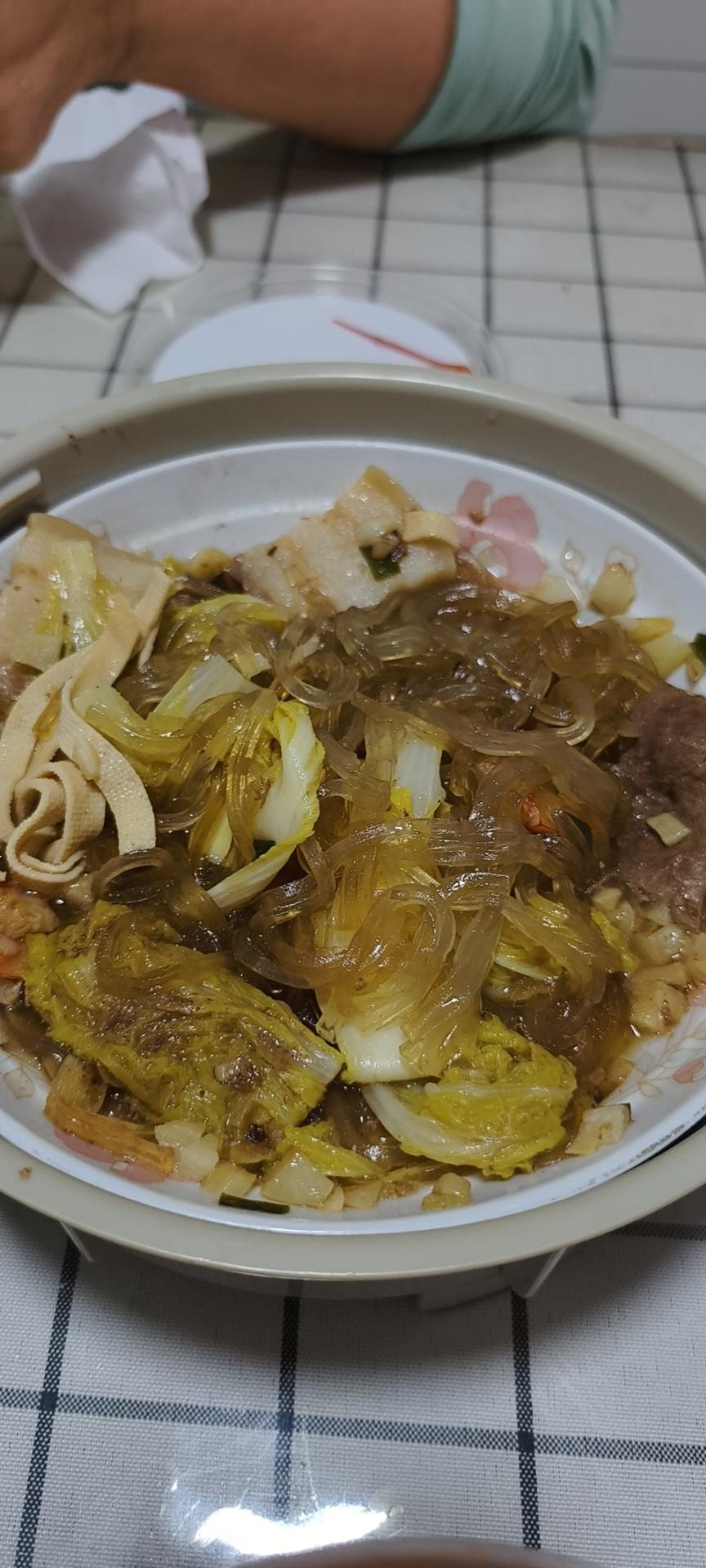 懒人下饭神器，蒜蓉蒸粉丝金针菇娃娃菜