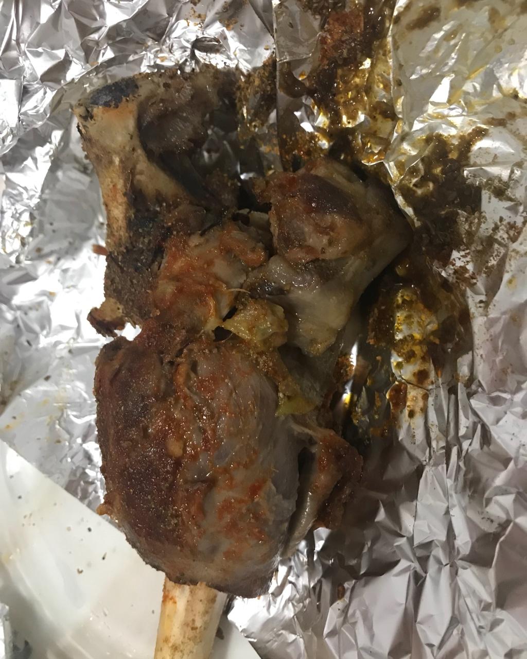 烤羊腿