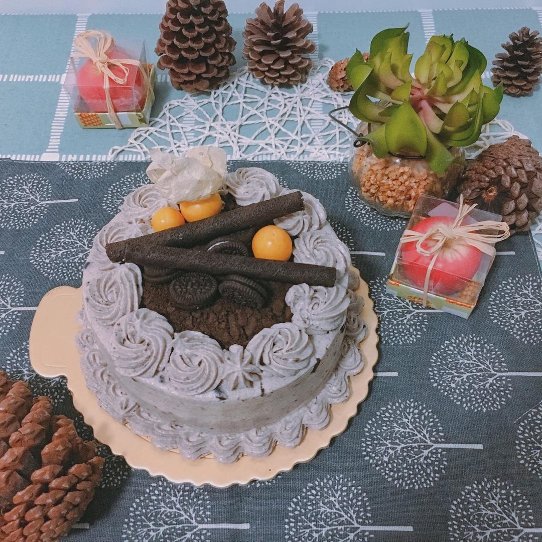 奥利奥咸奶油蛋糕（六寸）