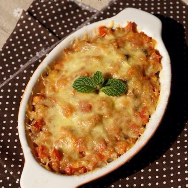 蕃茄肉酱奶酪焗饭