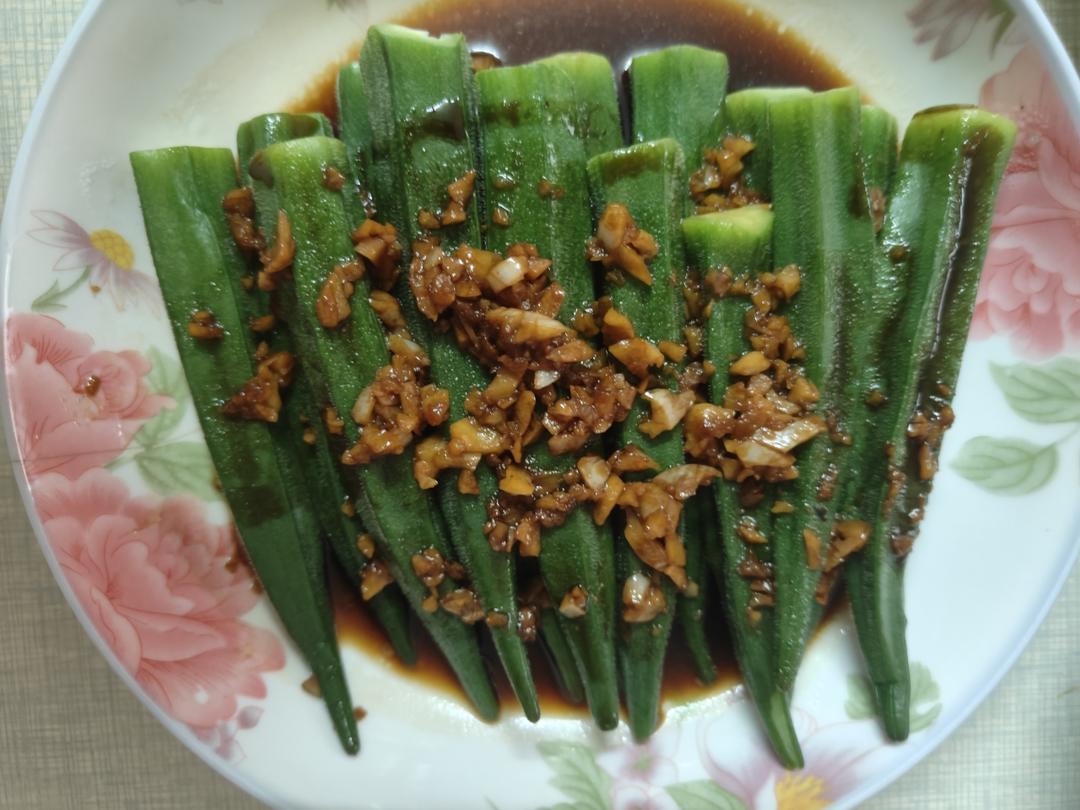蒜蓉秋葵