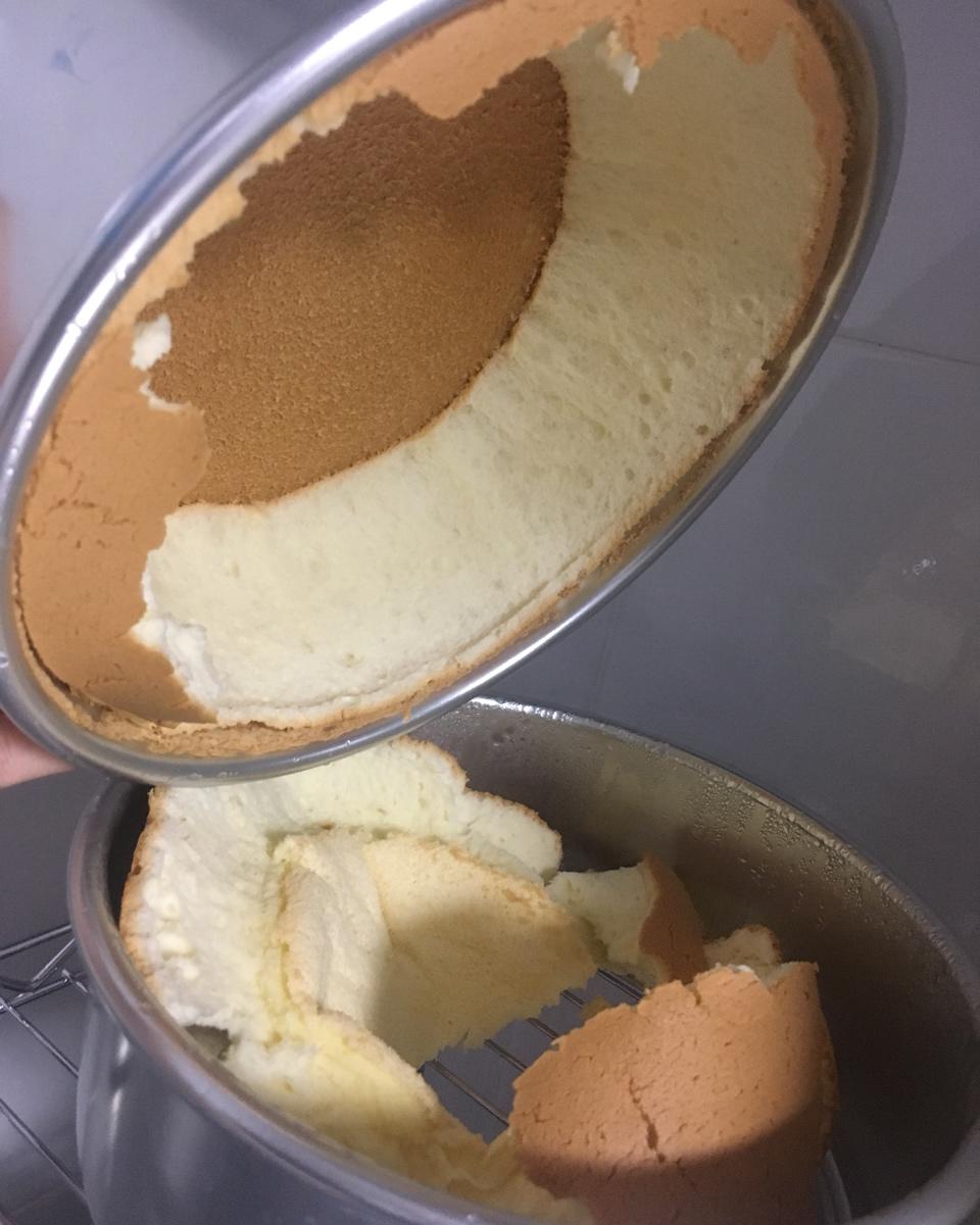 极致细腻的低脂戚风（2蛋6寸）