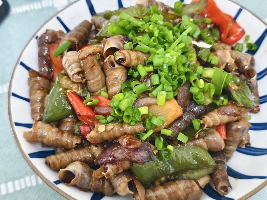 广式炒钉螺 巨详细 巨好吃味蕾觉醒了！