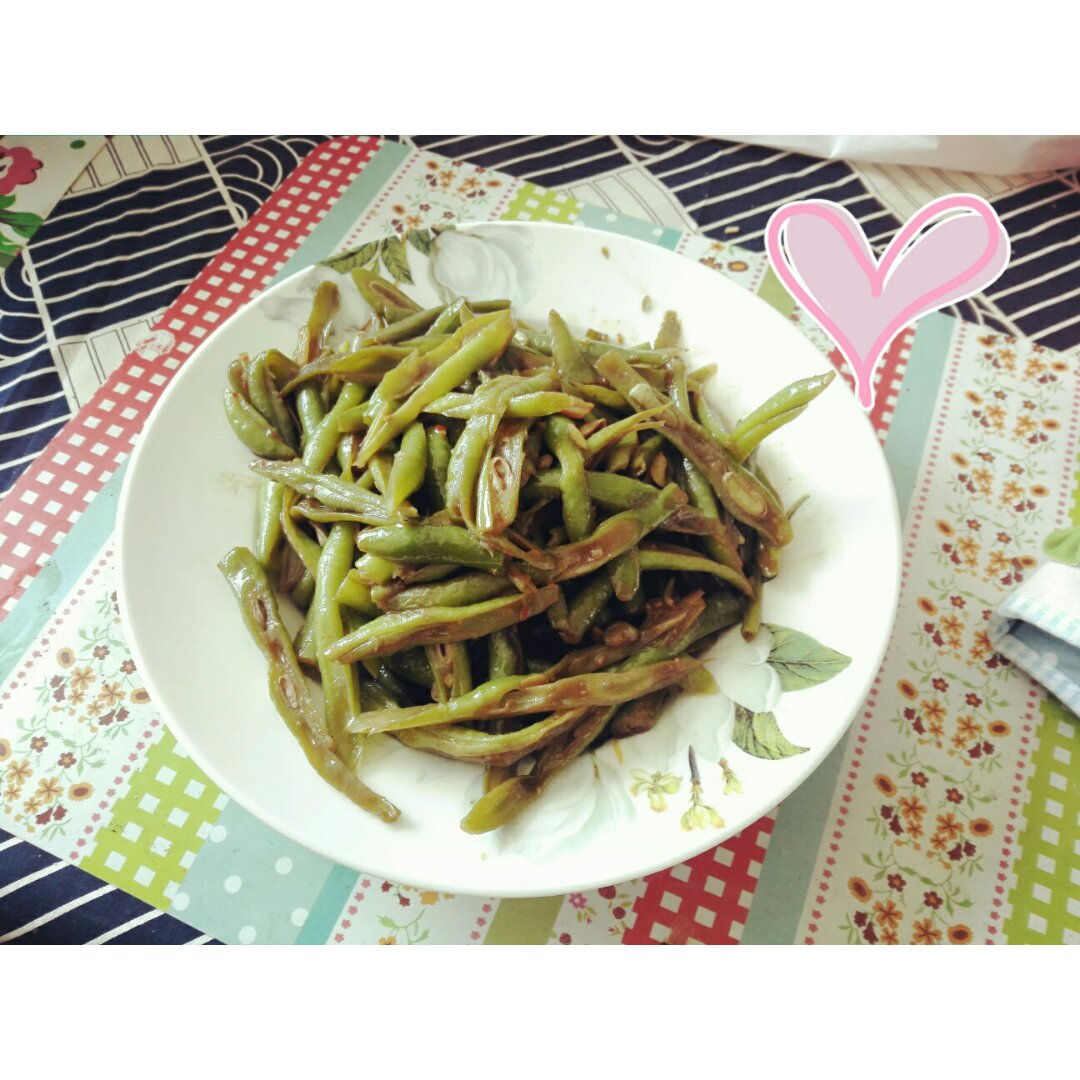 清炒豆角丝