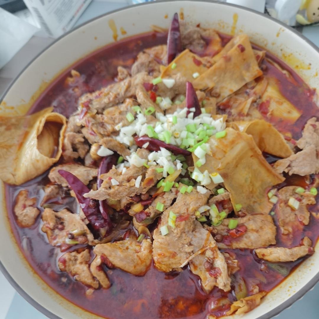 水煮肉片（新手一定要试，零失败）