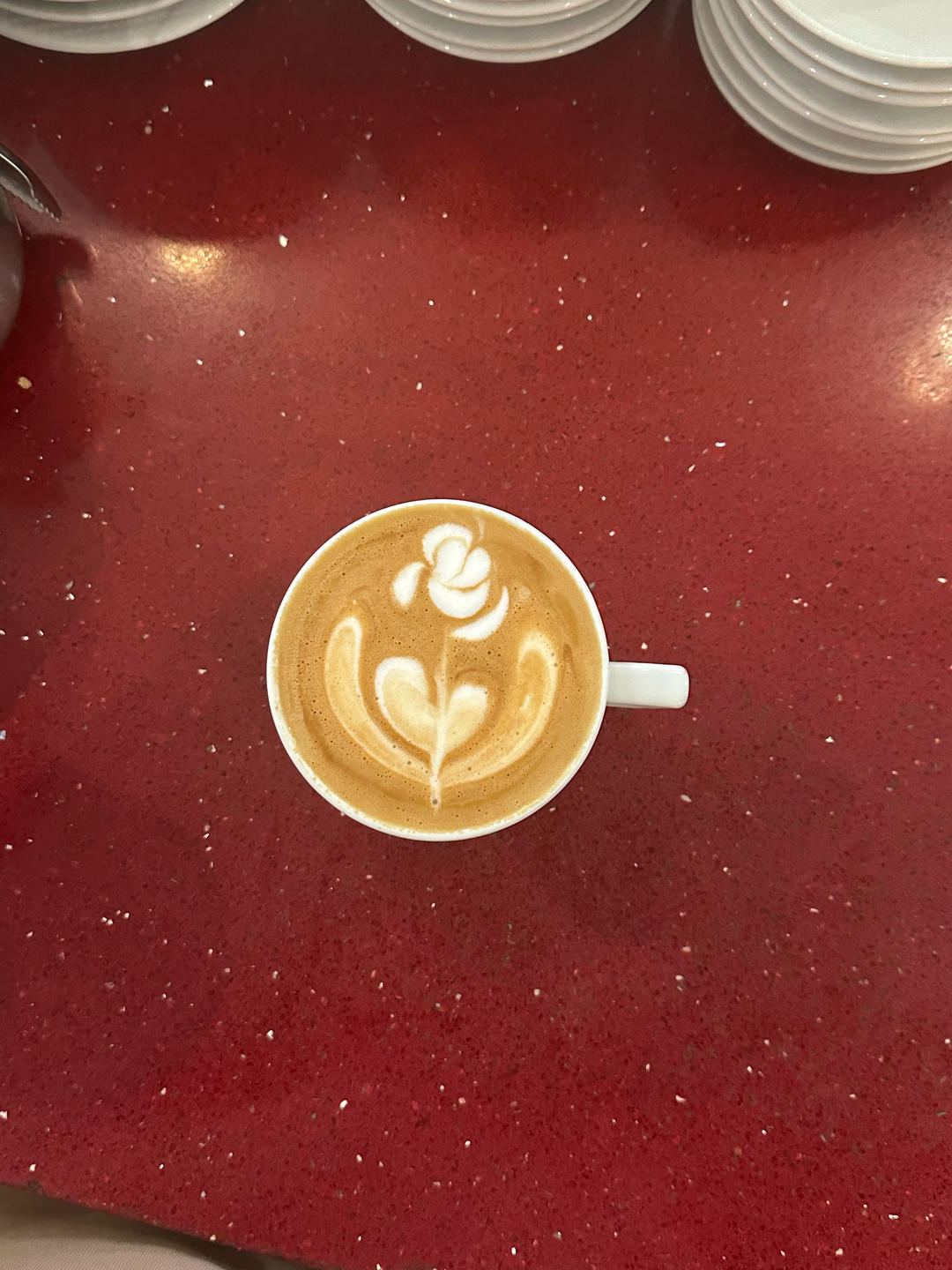 拉花还是要试的