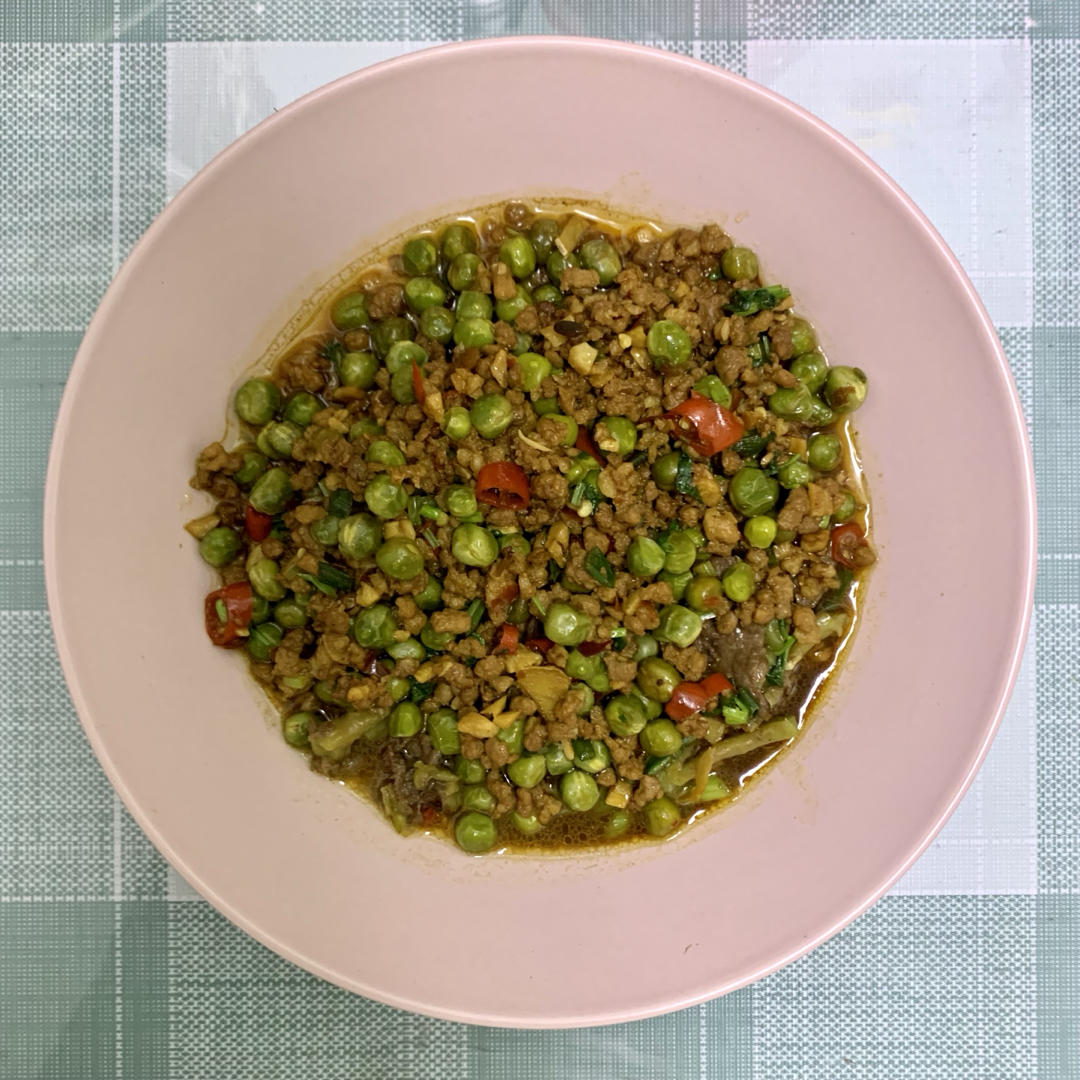 超下饭的豌豆肉沫