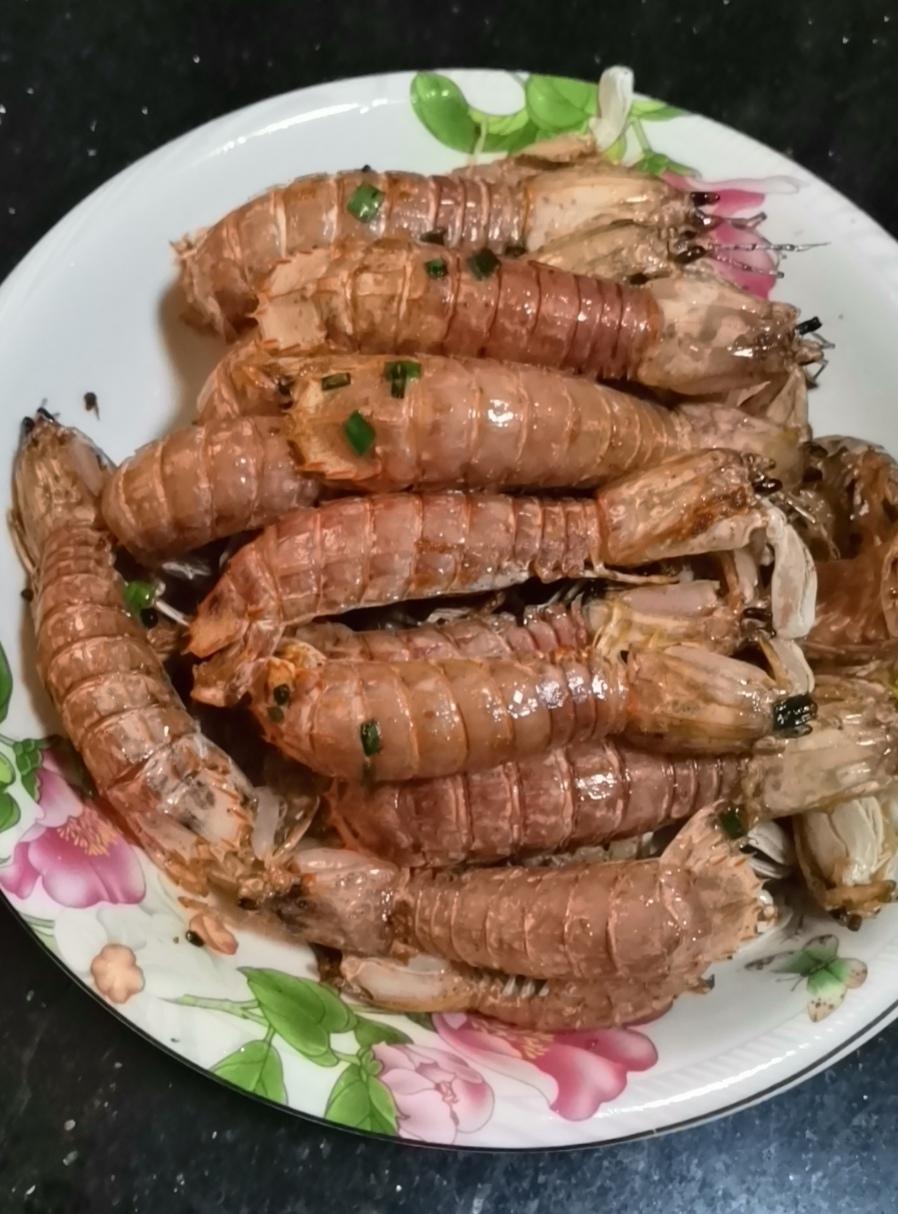 椒盐虾菇