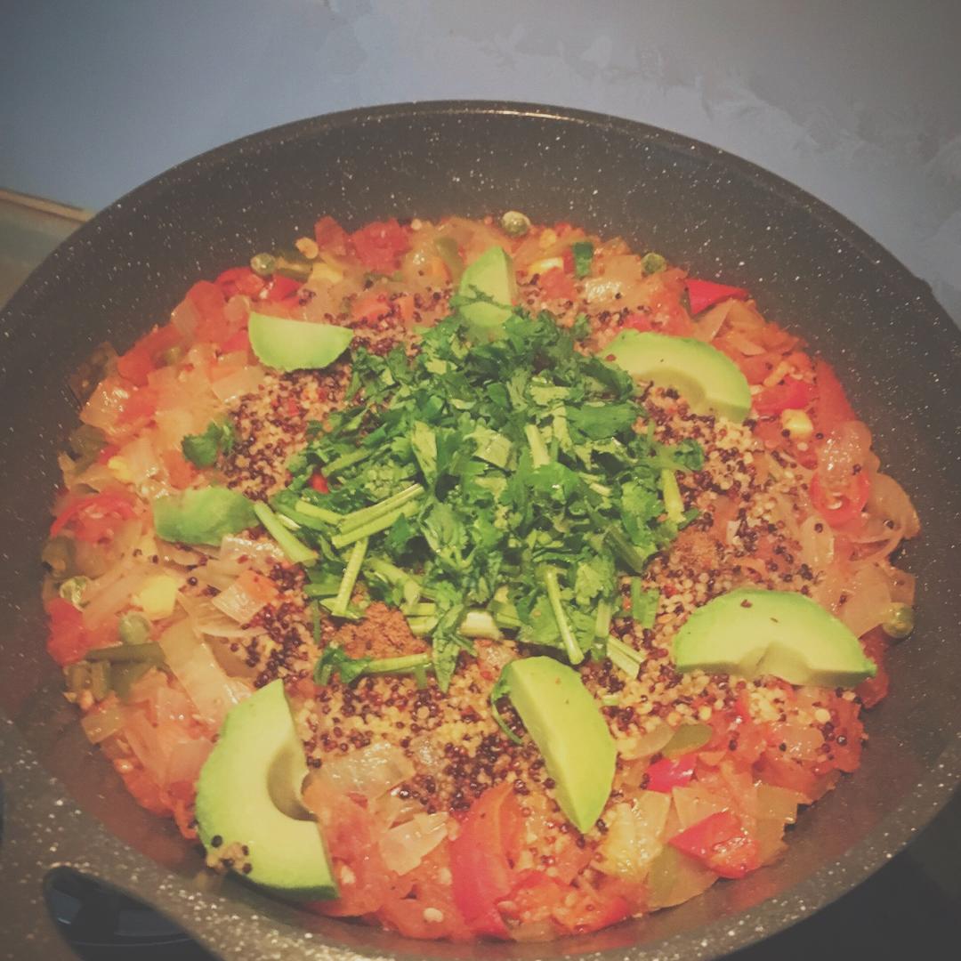 墨西哥风味藜麦饭