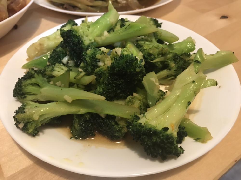 蚝油蒜蓉西兰花