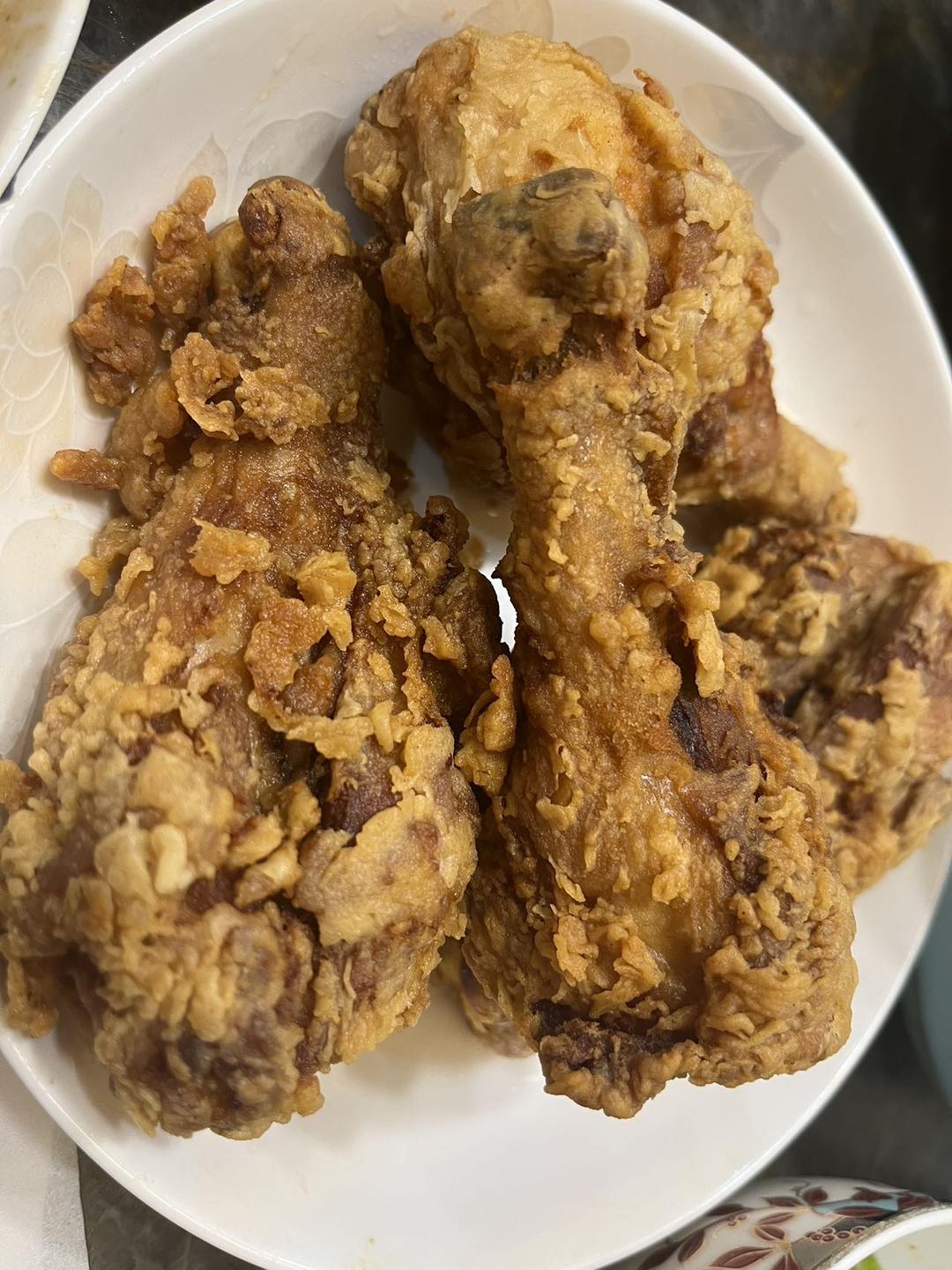 不用炸鸡粉也可以炸出酥脆炸鸡腿