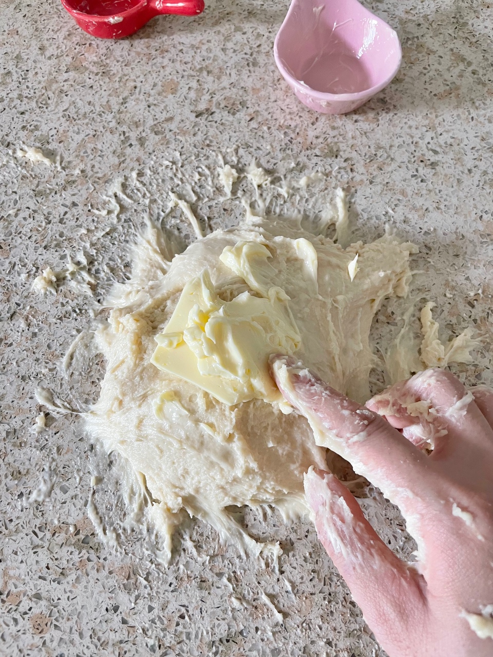 手工揉基础面包，松软拉丝（教程超详细)的做法 步骤9