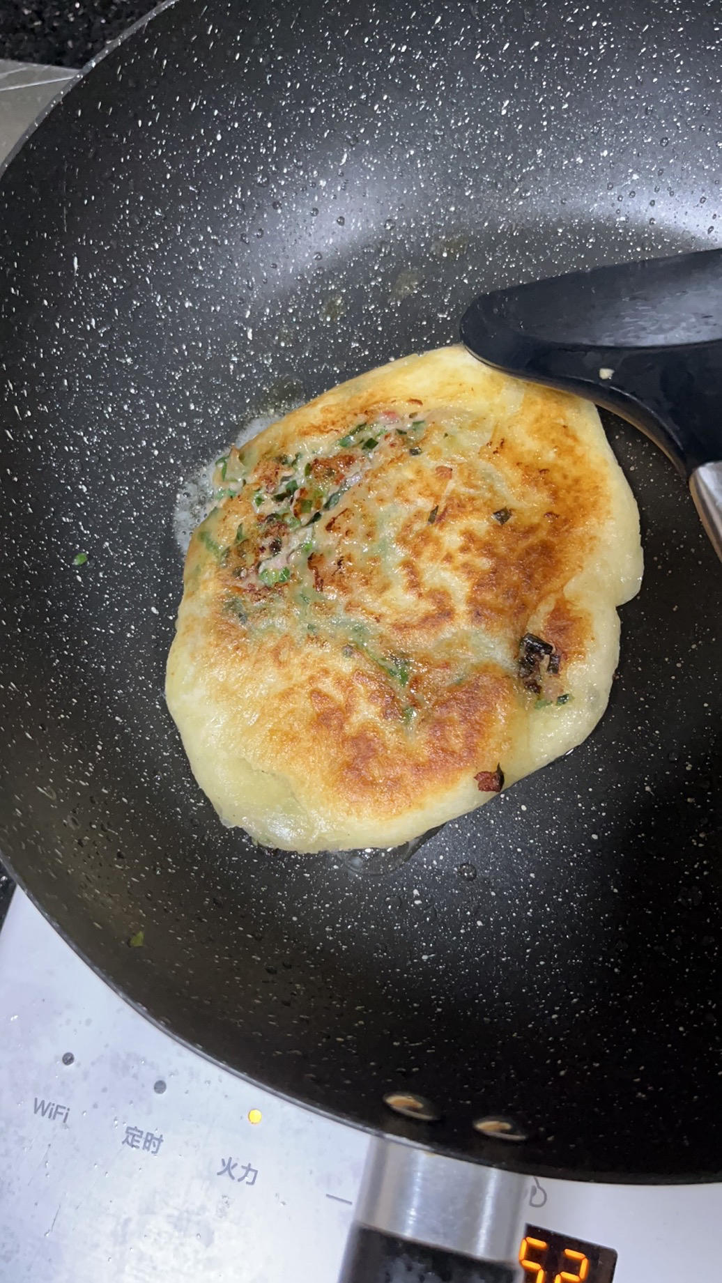 ♨️♨️韭菜煎饼♨️♨️