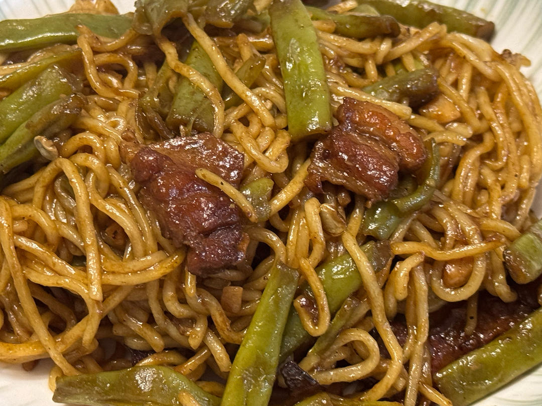 豆角焖面