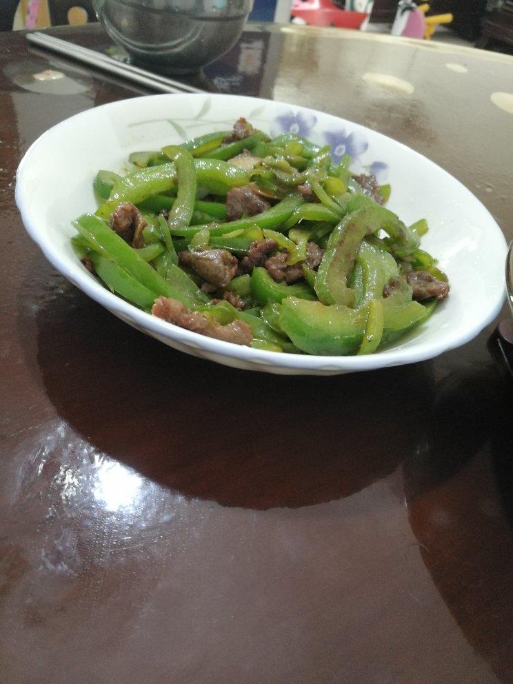 青椒牛肉