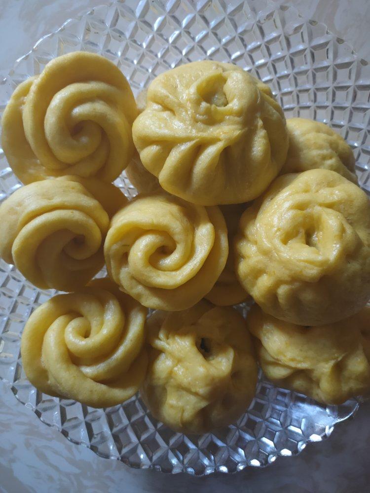 南瓜发面肉包子
