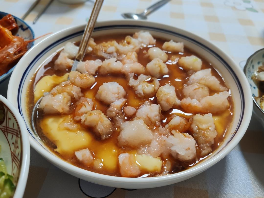 虾仁鸡蛋羹