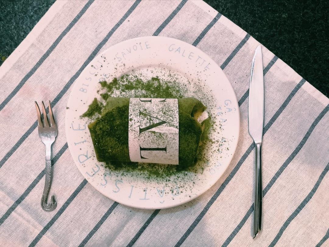网红食谱│抹茶毛巾卷