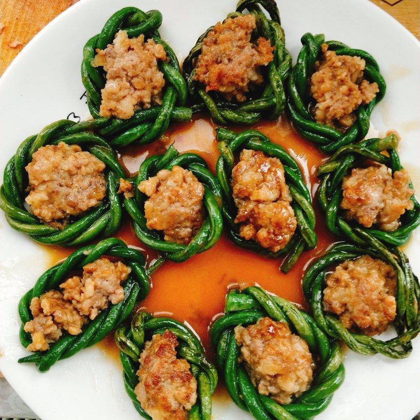 g琪1妹g做的酿豆角