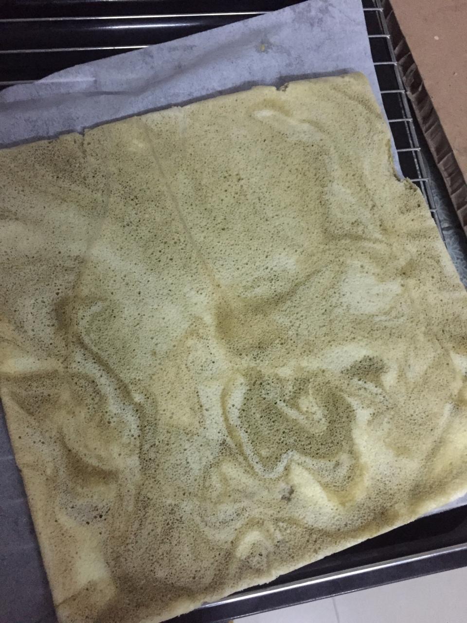 无油酸奶奶酪双享大理石蛋糕卷