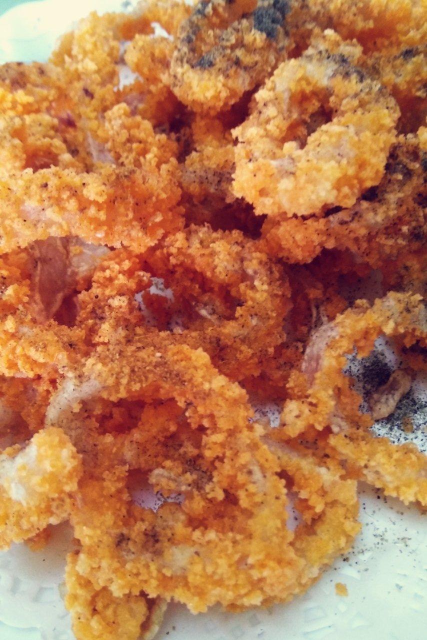 酥炸鱿鱼圈——好吃到停不了口
