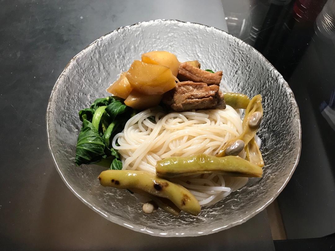 土豆炖豆角