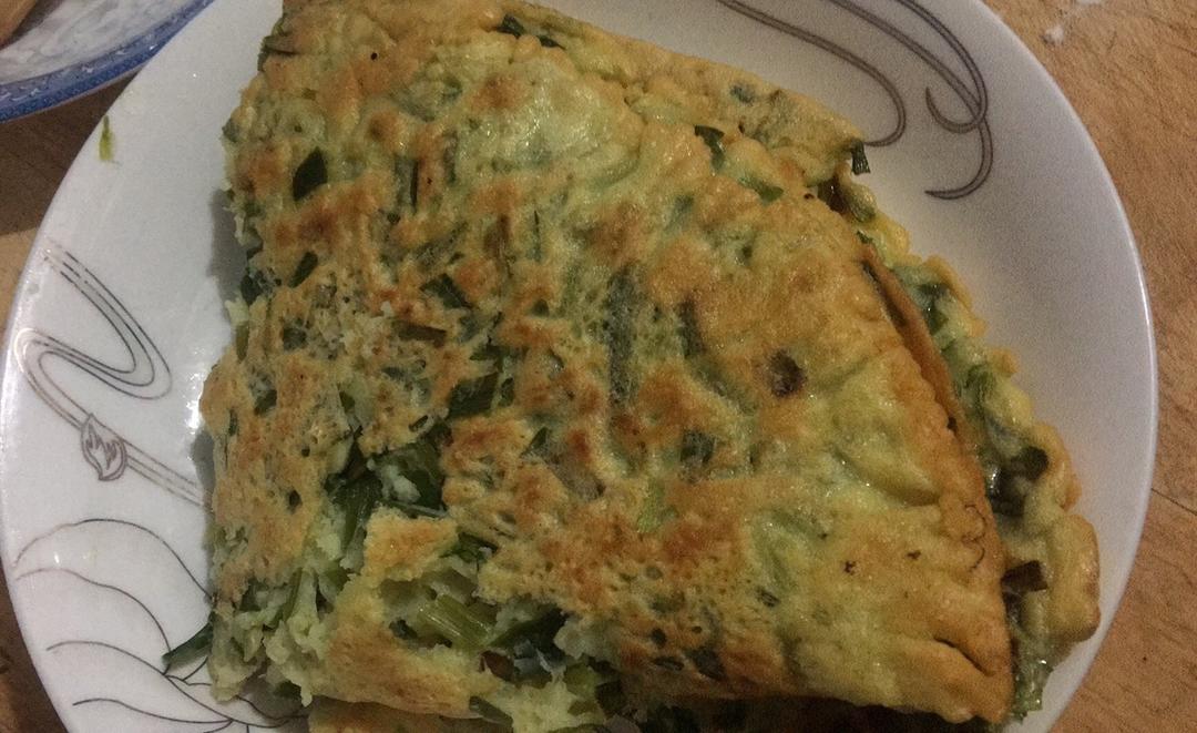 韭菜鸡蛋烙饼