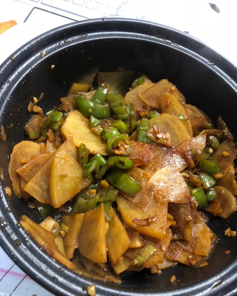 家常炒土豆片