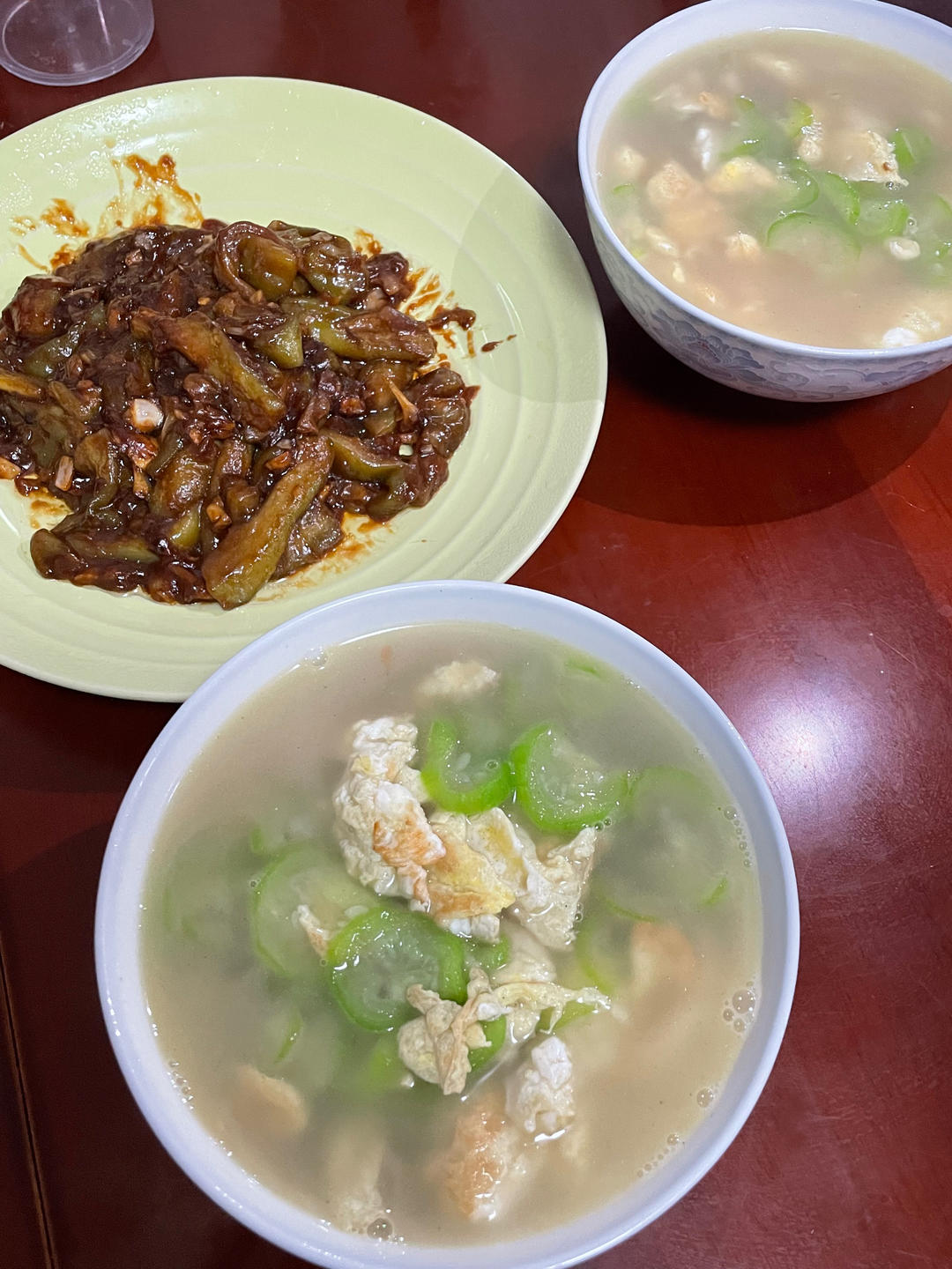 丝瓜鸡蛋汤
