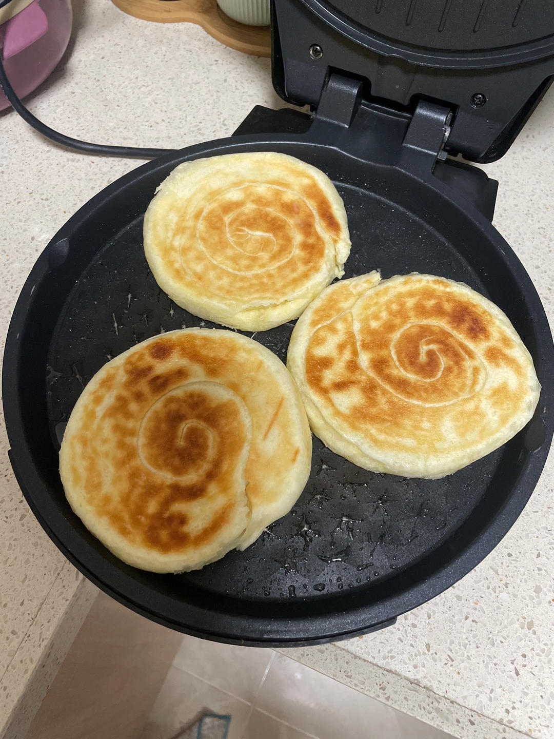 黄油葱香烙饼（发面）