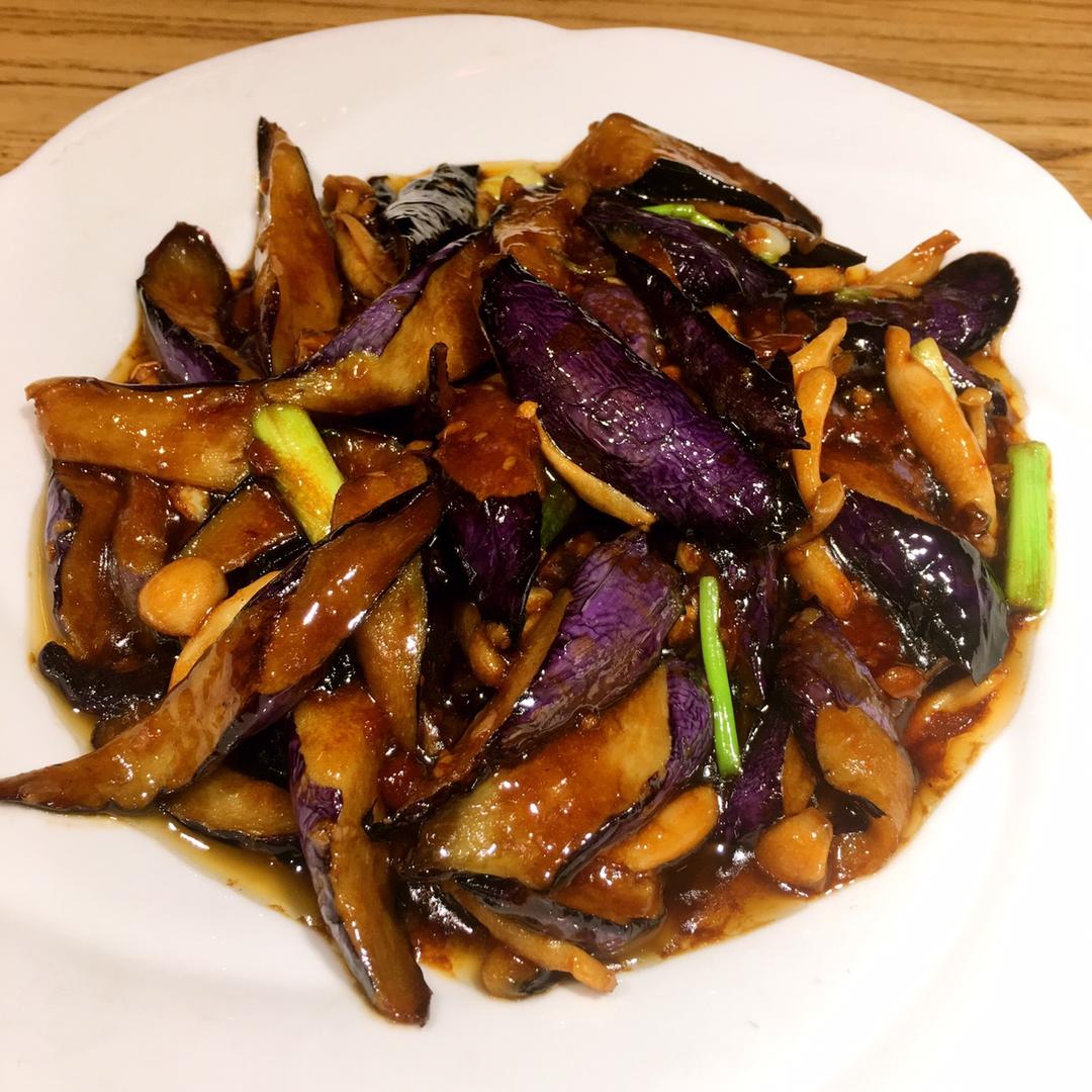 红烧肉沫茄子