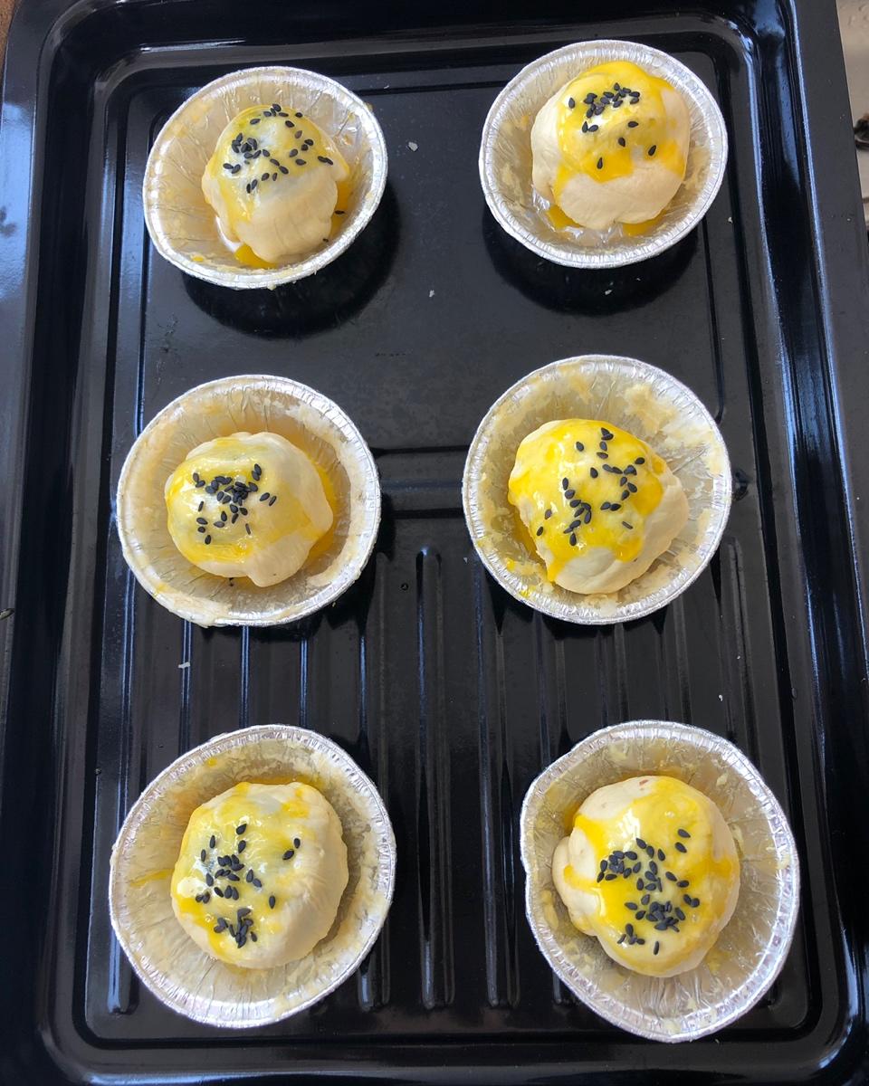 蛋挞皮版懒人蛋黄酥