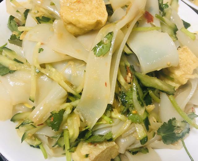 不会断的自制凉皮-超详细步骤,小白一次成功的做法