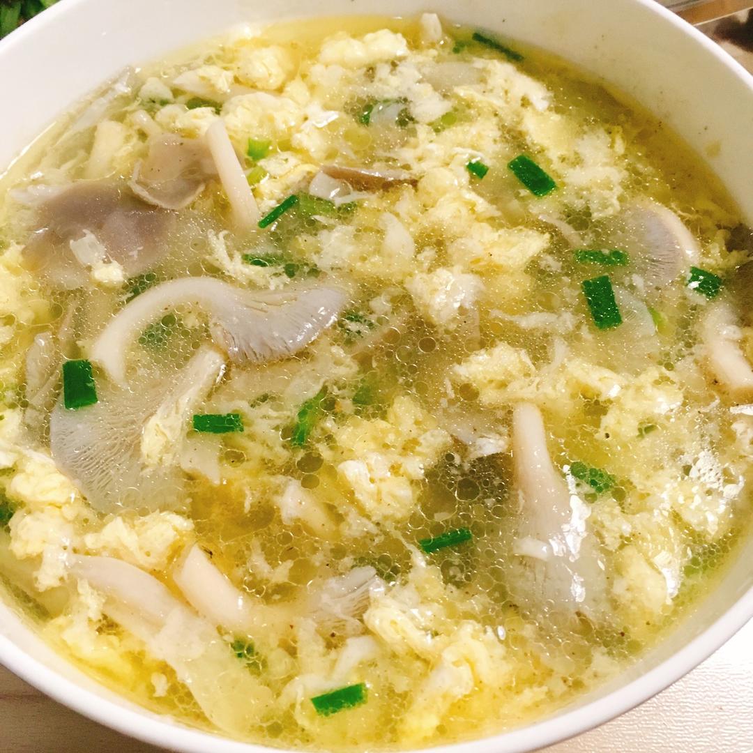 clarerhein做的蘑菇鸡蛋汤